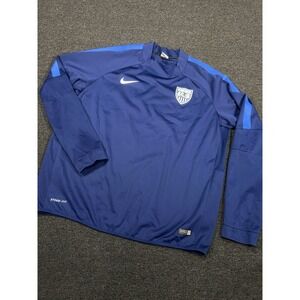 Nike Women's USA Soccer National Team Storm-Fit Pullover Long Sleeve Size 2XL